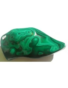 Galet en malachite