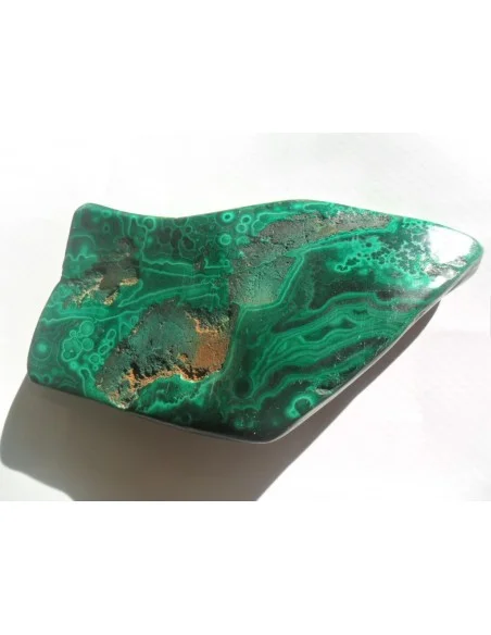 Galet en malachite