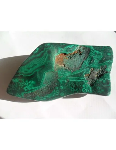 Galet en malachite