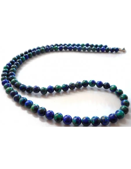 Azurite-malachite collier 8mm Azurite-malachite collier 8mm