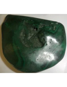 Grand galet de malachite