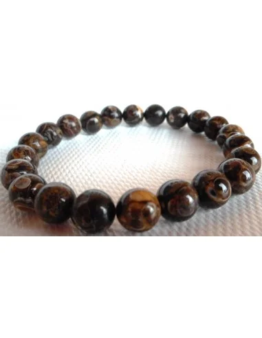 Jaspe paviot, jaspe leopard bracelet