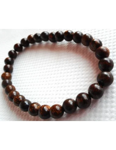 Bracelet bronzite 6mm