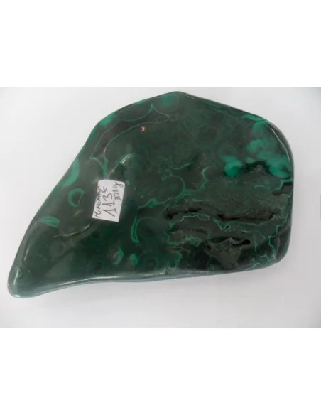 Grand galet de malachite