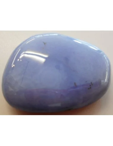 Agate bleue galet