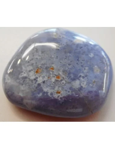 Agate bleue galet