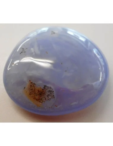 Agate bleue galet