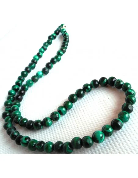 Malachite collier 7mm Malachite collier 7mm