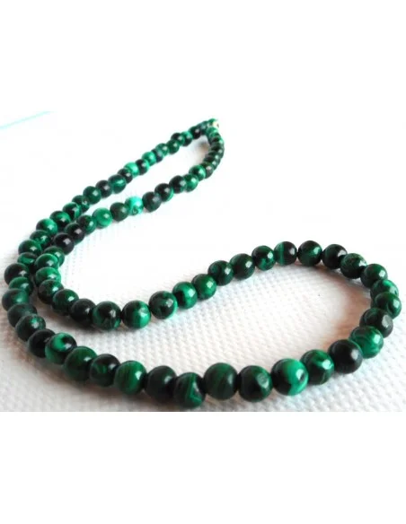 Malachite collier 7mm Malachite collier 7mm