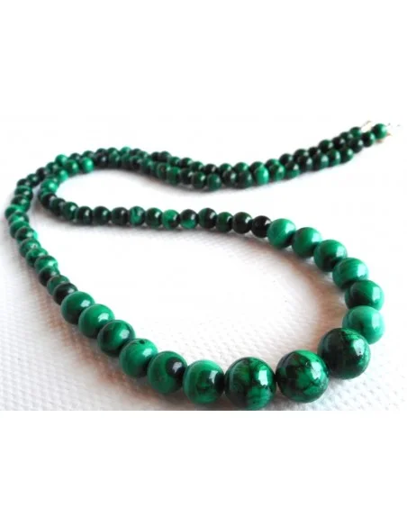 Malachite collier