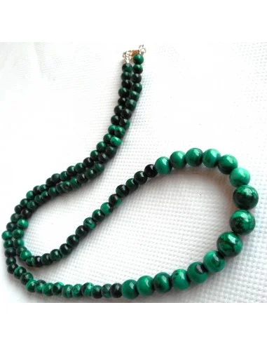 Malachite collier