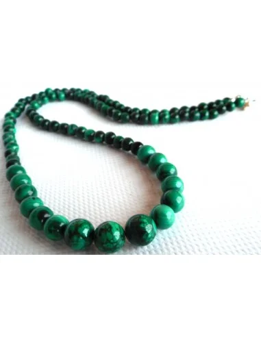 Malachite collier