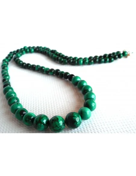 Malachite collier