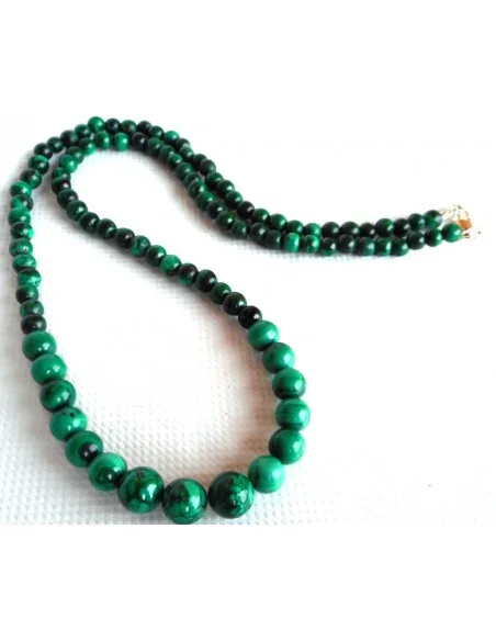Malachite collier