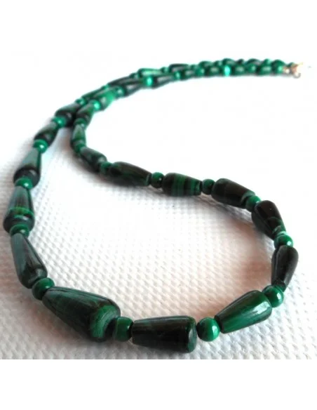 Collier Malachite goûtes Collier Malachite goûtes