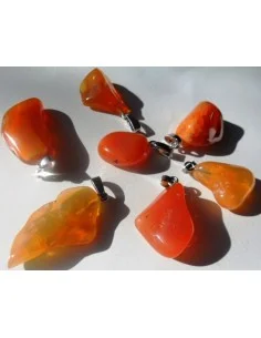 Opale de feu pendentif