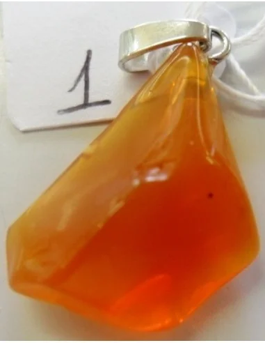 Opale de feu pendentif