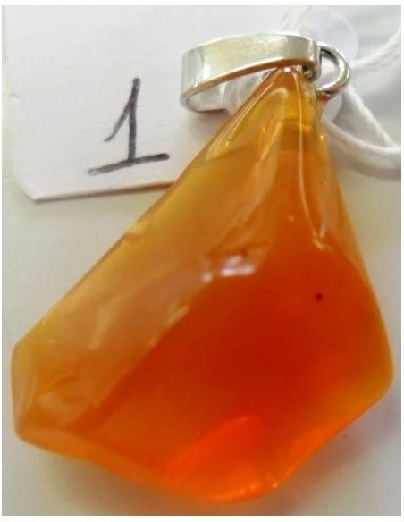 Opale de feu pendentif