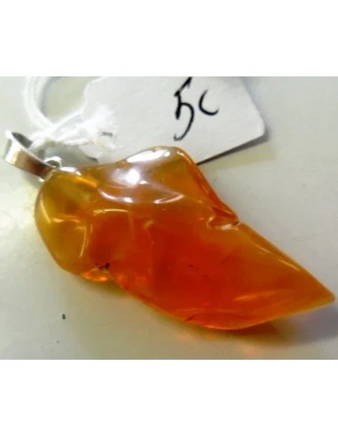 Opale de feu pendentif