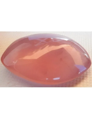 Quartz rose en forme de savon