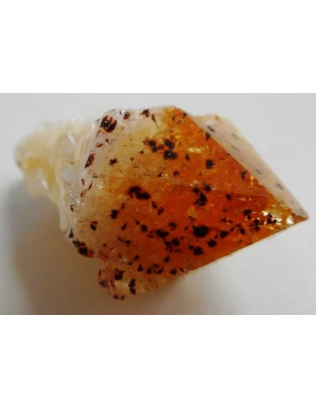 Citrine avec goethite Citrine avec goethite