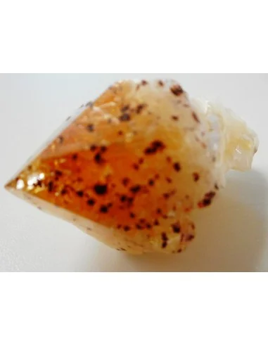 Citrine avec goethite