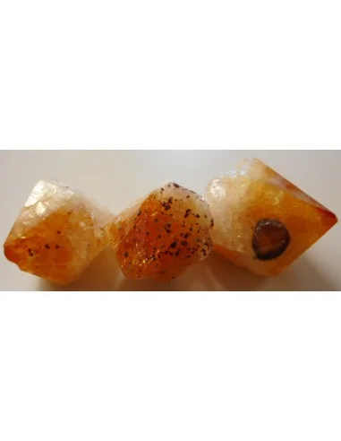 Citrine avec goethite