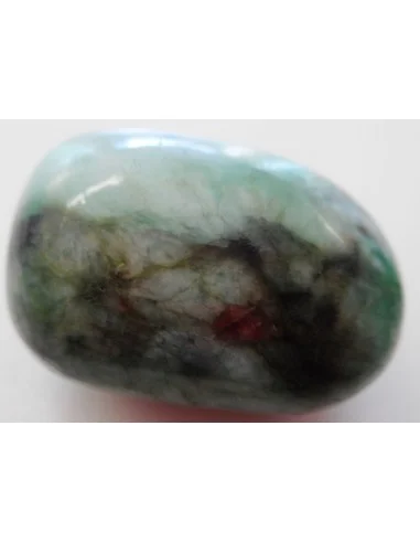 Émeraude percé pendentif