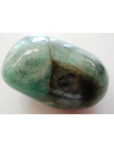 Émeraude percé pendentif