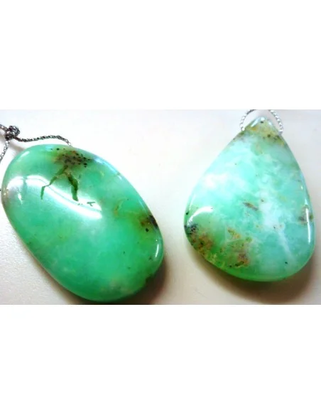 Chrysoprase gran pendentif Chrysoprase gran pendentif