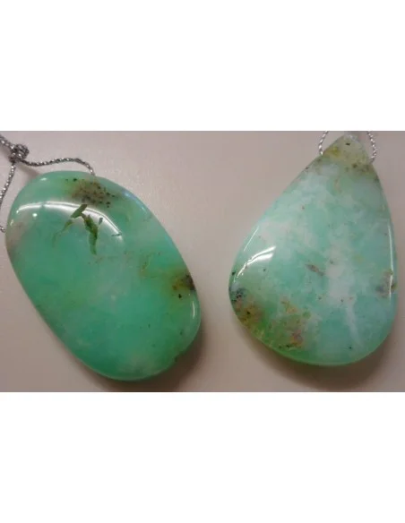 Chrysoprase gran pendentif Chrysoprase gran pendentif