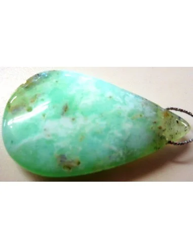 Chrysoprase gran pendentif