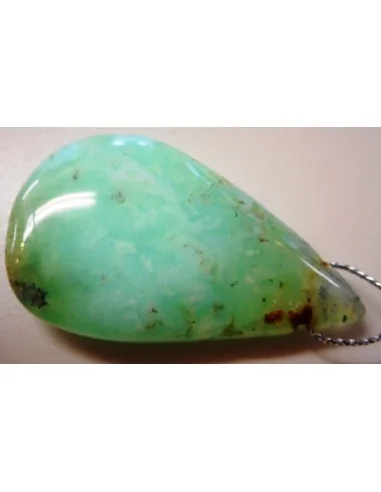 Chrysoprase gran pendentif