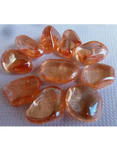 Topaze pour l'aura polis