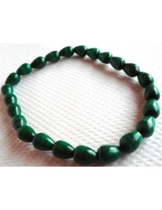 Bracelet malachite forme goûte