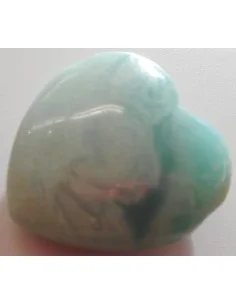 Pendentif coeur amazonite 2