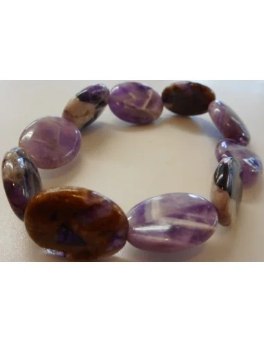 Bracelet en cacoxenite  ovale