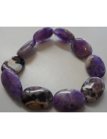 Bracelet en cacoxenite  ovale