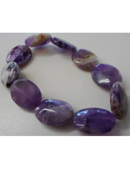 Bracelet en cacoxenite  ovale