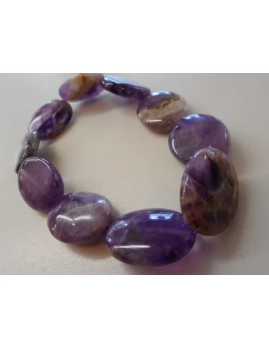 Bracelet en cacoxenite  ovale