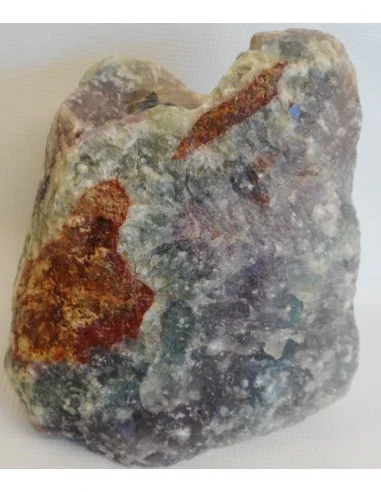 Grand cone de fluorite violette