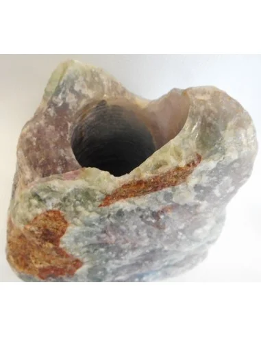 Grand cone de fluorite violette