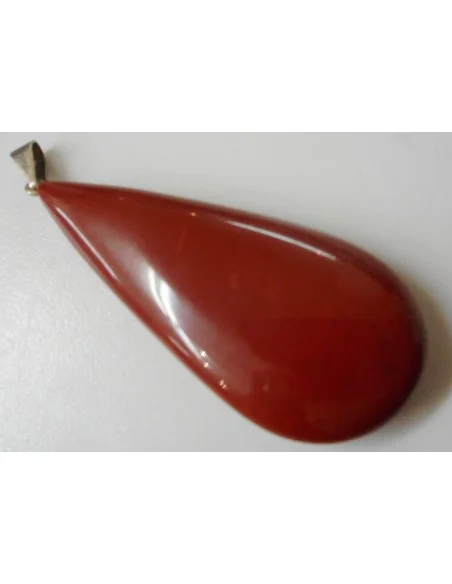 Jaspe rouge pendentif