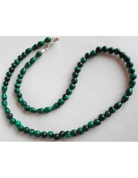 Malachite-azurite collier