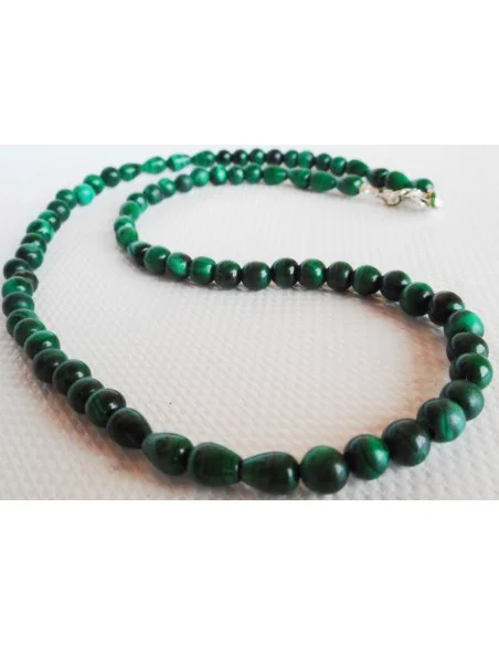 Malachite-azurite collier