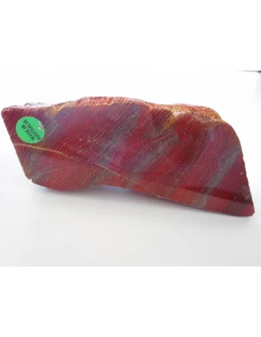 Jaspe rouge semi brute