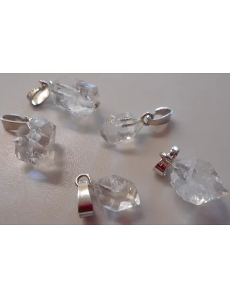 Diamant d'herkimer compagnon, pendentif Diamant d'herkimer compagnon, pendentif