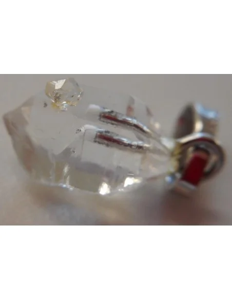 Diamant d'herkimer compagnon, pendentif Diamant d'herkimer compagnon, pendentif