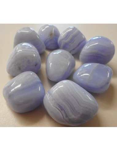 Calcedoine bleue polis