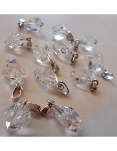 Diamant d'herkimer pendentif